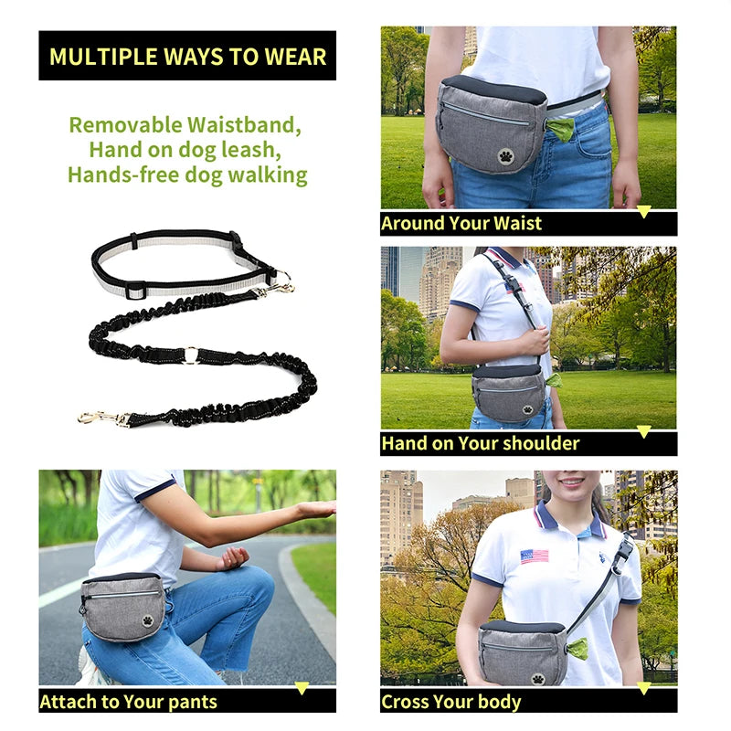 Portable Dog Training Waist Bag – Perfect for Treats, Snacks, and Rewards.