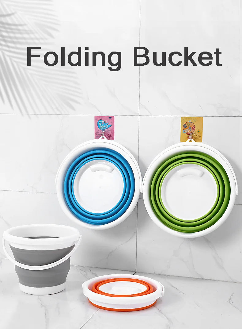 BucketFlex Pro™ - Portable Collapsible Multi-Purpose Bucket