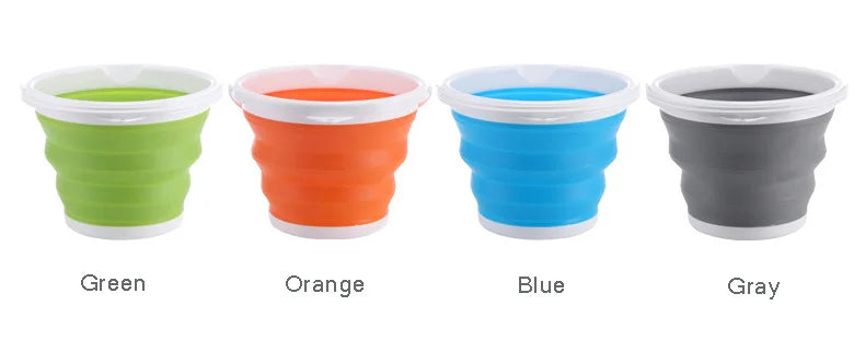 BucketFlex Pro™ - Portable Collapsible Multi-Purpose Bucket