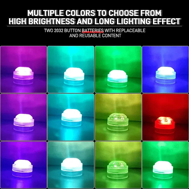 1Set Remote Control Car LED Interior Ambient Light