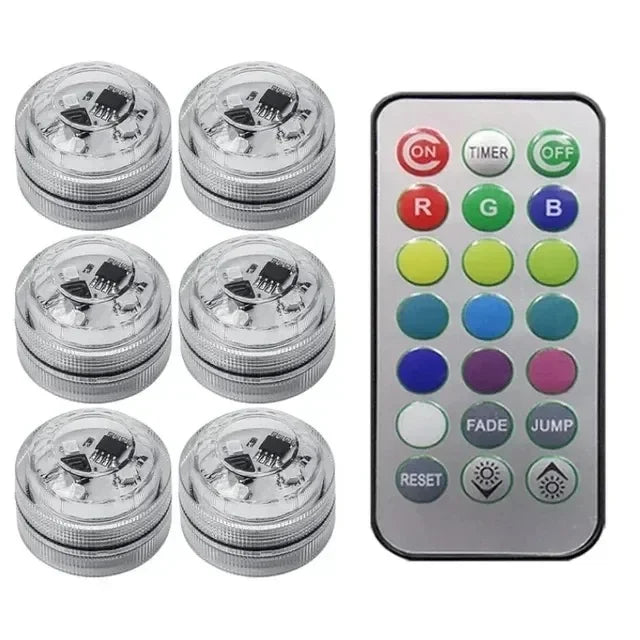 1Set Remote Control Car LED Interior Ambient Light