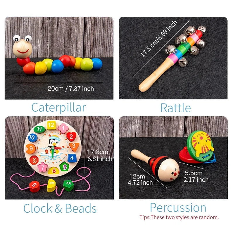 Wooden Joy 9-in-1 Instrument Kit