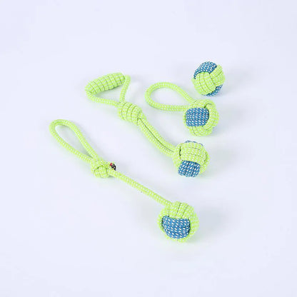 Pet Dog Toys for Large Small Dogs Toy Interactive Cotton Rope Mini Dog Toys Ball for Dogs Accessories Toothbrush Chew Puppy Toy