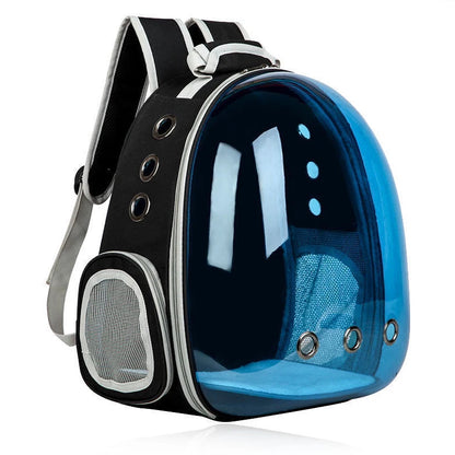 Pet Carrier Backpack Transparent Capsule Bubble Pet Backpack Small Animal Puppy Kitty Bird Breathable Pet Carrier for Travel