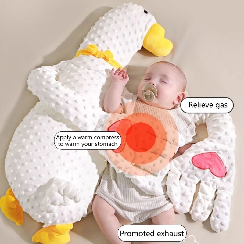 Infant Sleep Cushion Soft Comfortable Soothing Pillow Toy with Patting Function