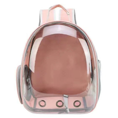 Pet Carrier Backpack Transparent Capsule Bubble Pet Backpack Small Animal Puppy Kitty Bird Breathable Pet Carrier for Travel