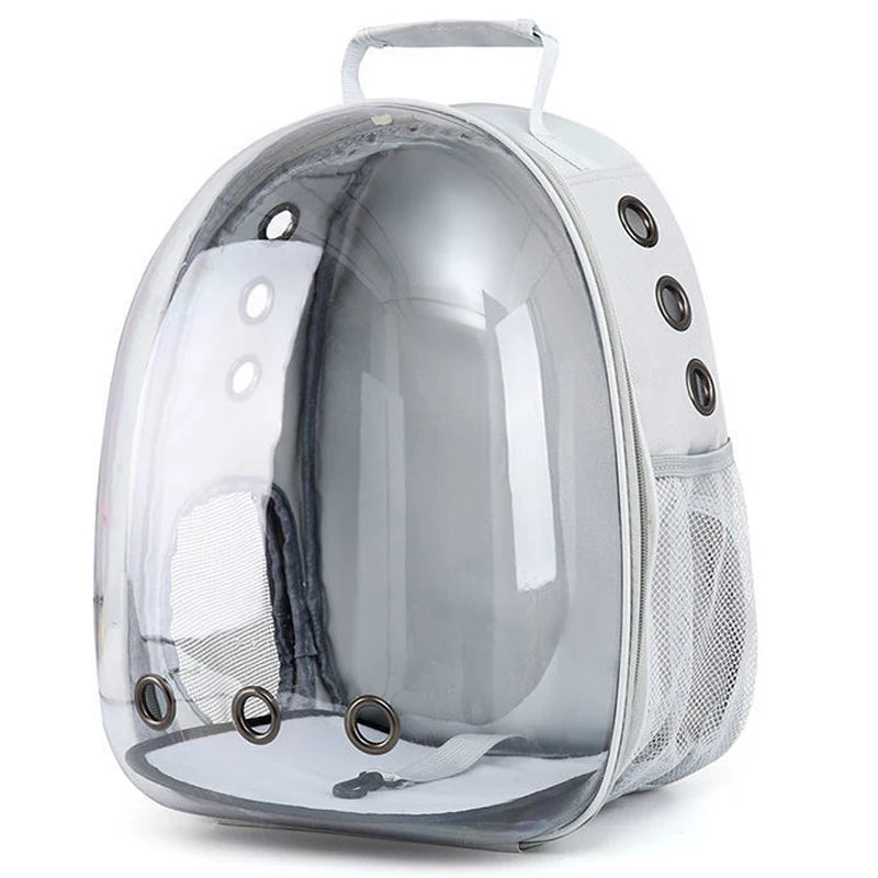 Pet Carrier Backpack Transparent Capsule Bubble Pet Backpack Small Animal Puppy Kitty Bird Breathable Pet Carrier for Travel