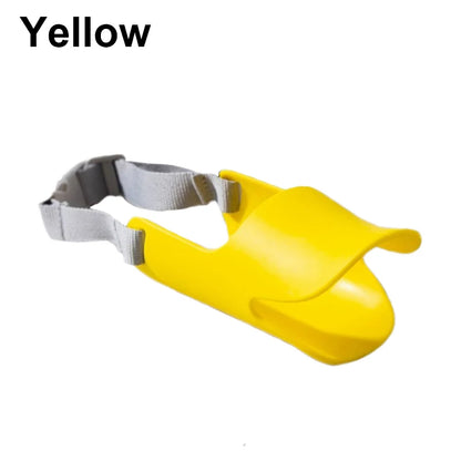 Pet Dogs Anti Bite Stop Barking Small Large Dog Mouth Muzzles Dog Muzzle Silicone Mask Duck Muzzle Mask Pet Dog Accessories