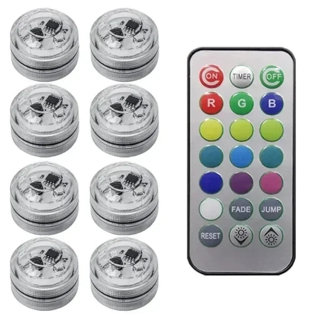 1Set Remote Control Car LED Interior Ambient Light