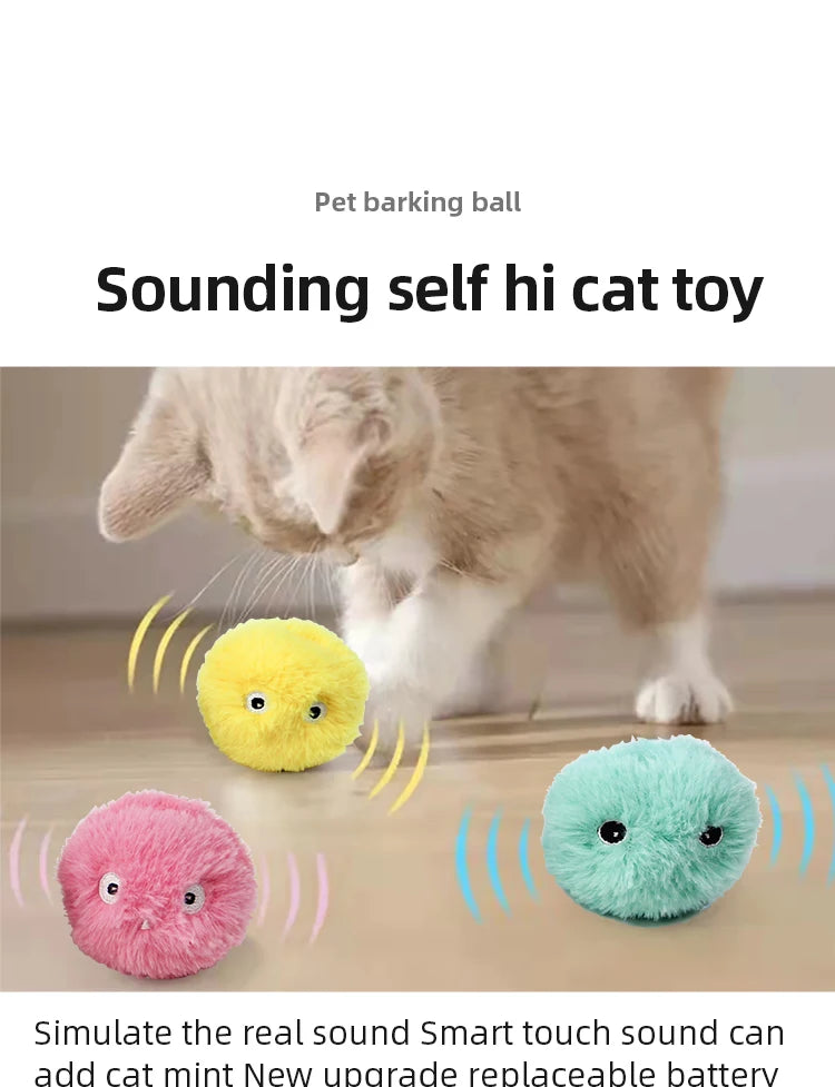 Purrfect Playtime Ball for cats